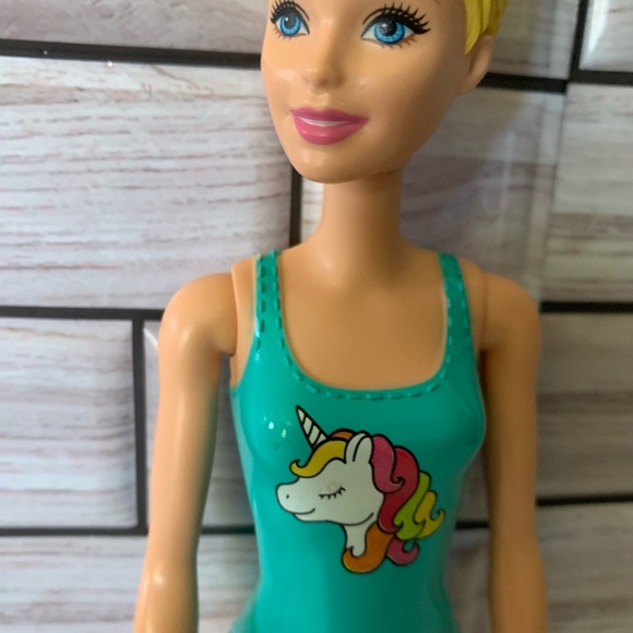 Barbie Color Reveal Unicorn Fun Party Summer Doll Very Rare 11.5" Blonde - Picture 3 of 16